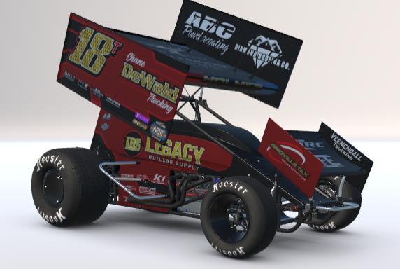 Preview of Tanner Holmes 2025 Knoxville Nationals Paint Scheme by Dylan M Smoot