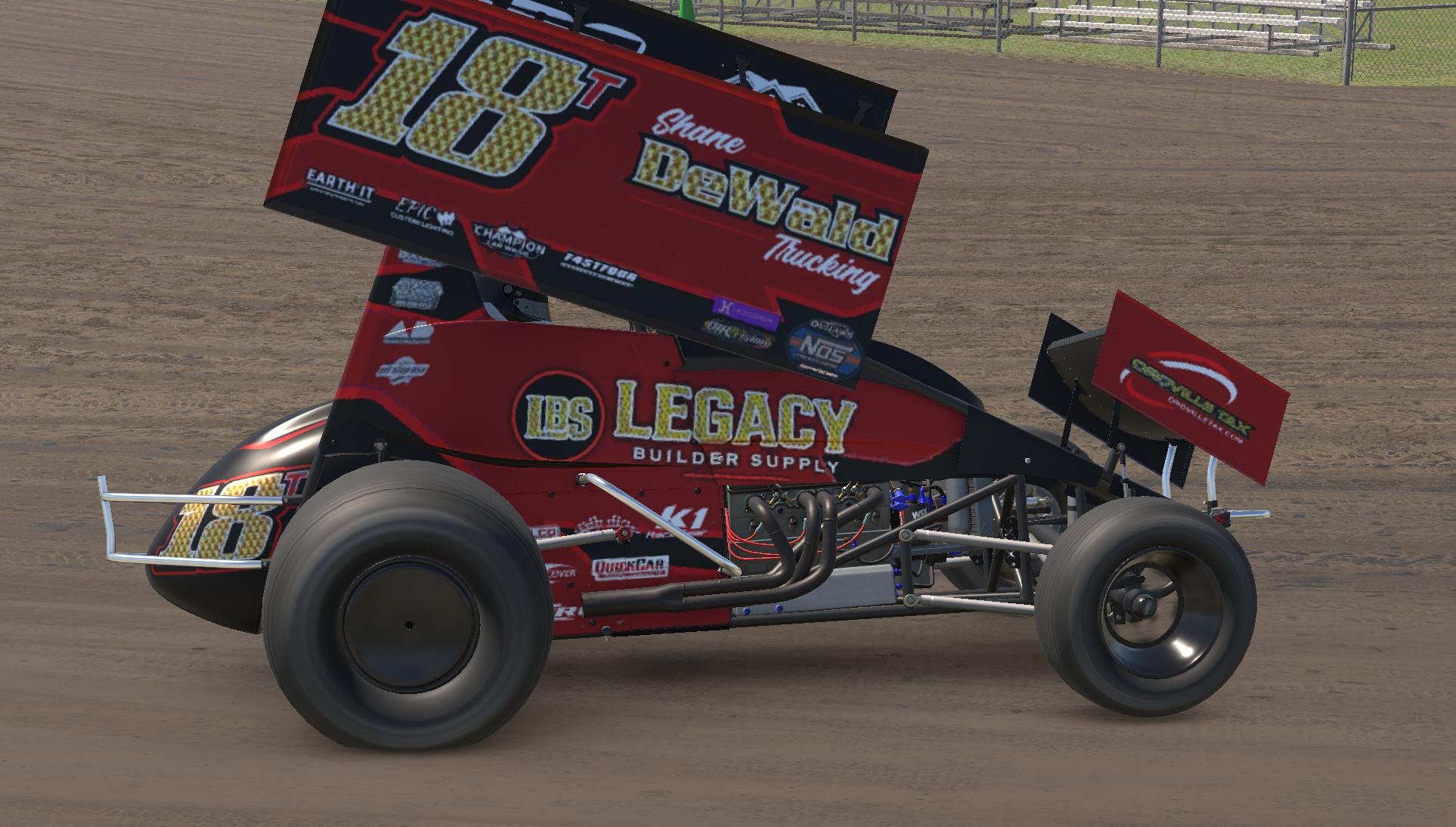 Preview of Tanner Holmes 2025 Knoxville Nationals Paint Scheme by Dylan M Smoot