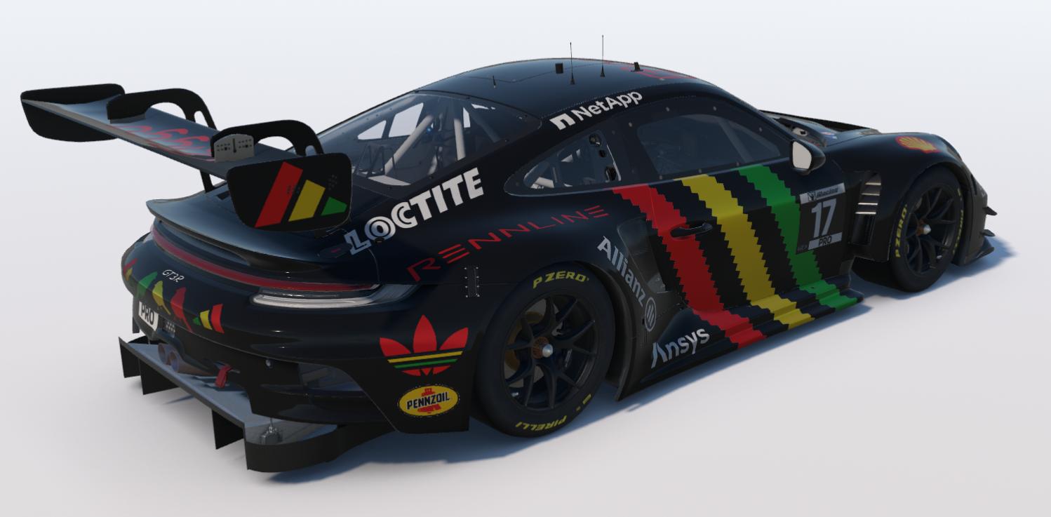 Preview of Adidas "Three Little Birds" Ziggo Porsche 911 GT3 R (992) by Ronald Lawson2