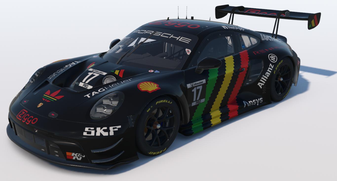 Preview of Adidas "Three Little Birds" Ziggo Porsche 911 GT3 R (992) by Ronald Lawson2