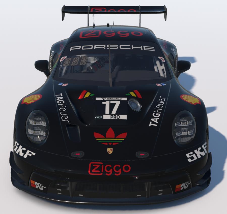 Preview of Adidas "Three Little Birds" Ziggo Porsche 911 GT3 R (992) by Ronald Lawson2