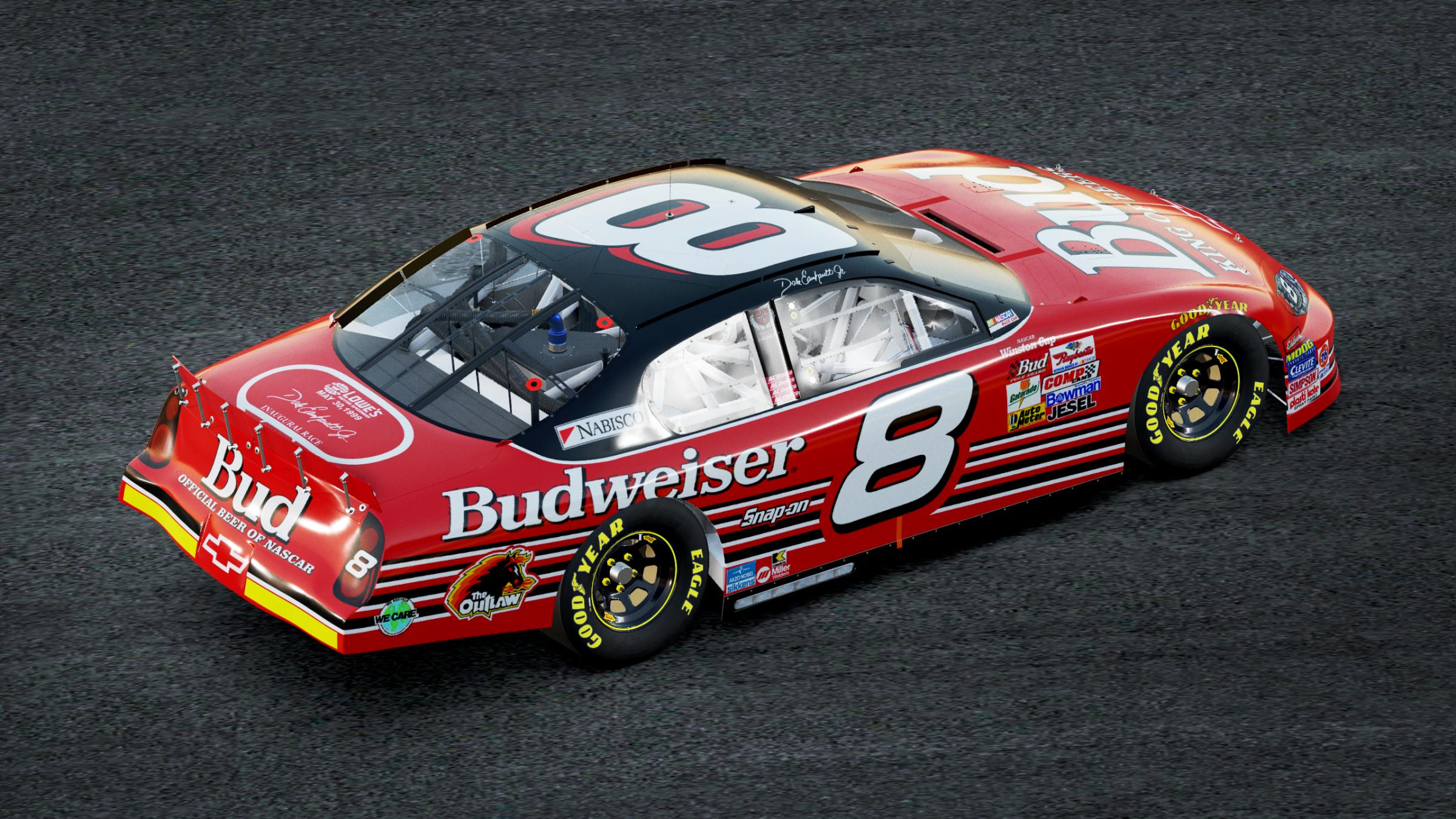 Preview of Dale Earnhardt Jr. - 1999 Coke 600 Budweiser #8 by Nicholas G.