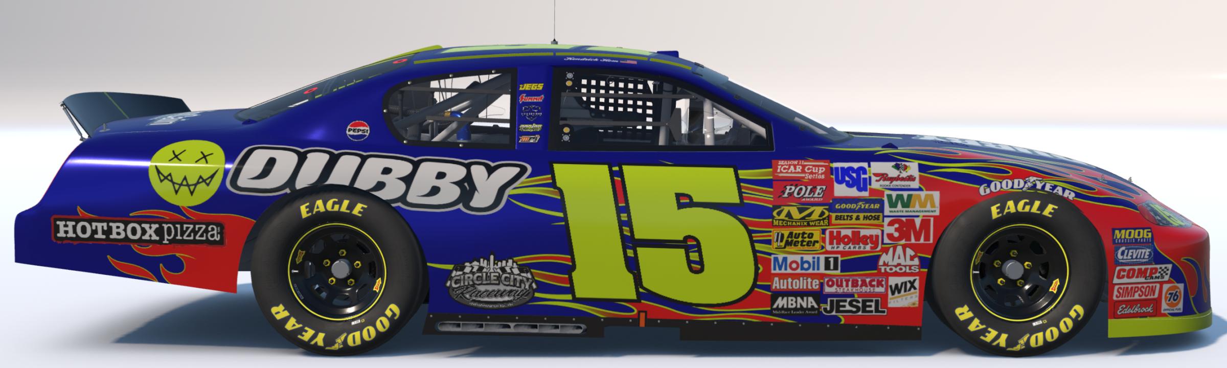 Preview of #15 Dubby Energy Monte Carlo Gen 4 Super Speedway ICAR Scheme by Kendrick Hom