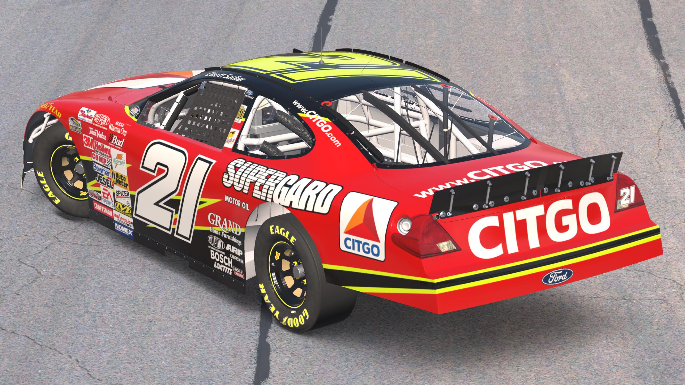 Preview of 2000 Elliott Sadler Citgo Ford Taurus (Sim Stamped - Stockcar) by Tom W.