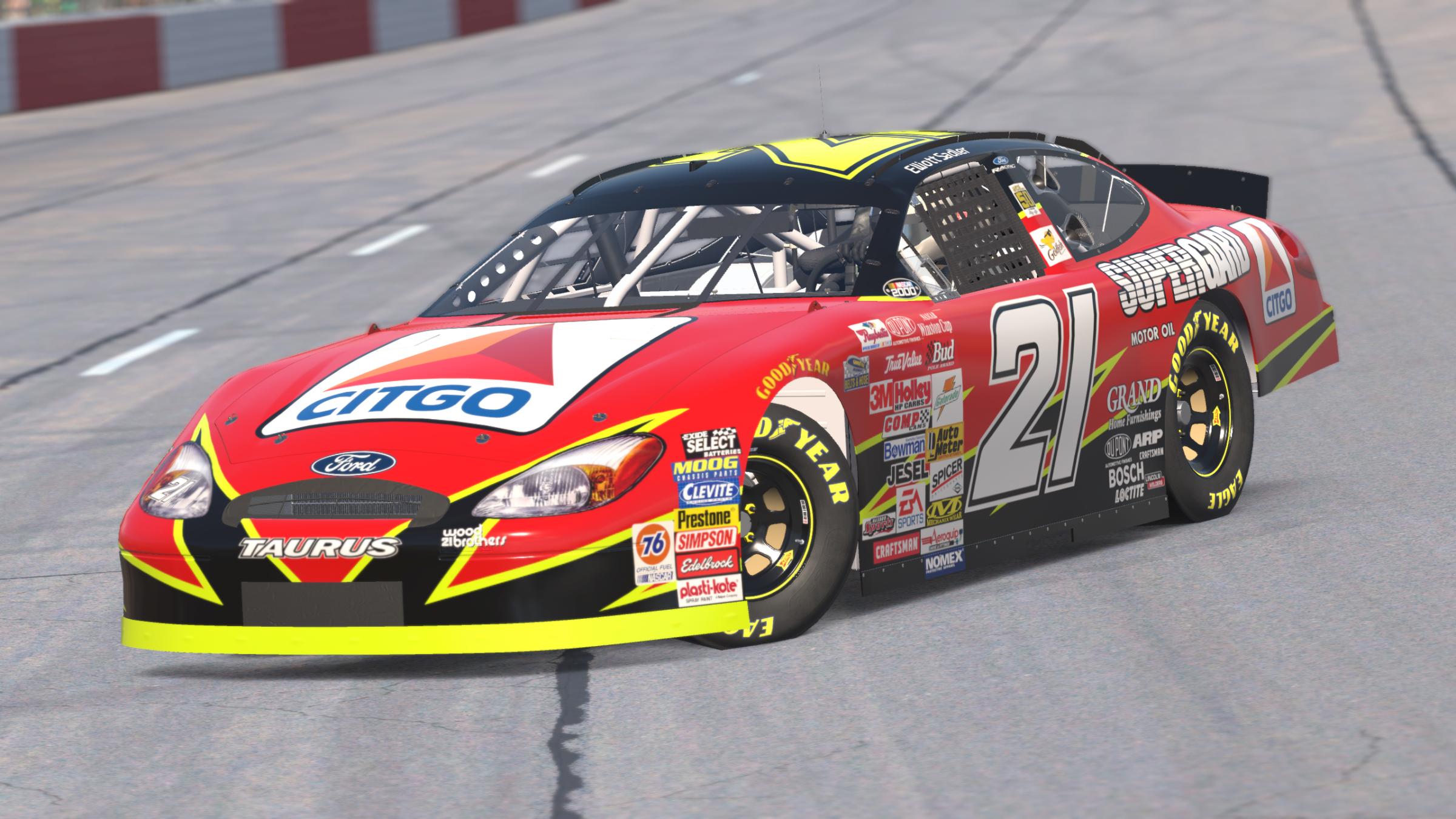 Preview of 2000 Elliott Sadler Citgo Ford Taurus (Custom Numbers - Stockcar) by Tom W.