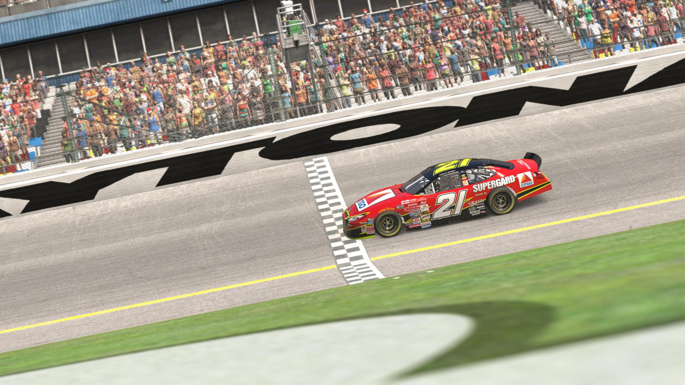 Preview of 2000 Elliott Sadler Citgo Ford Taurus (Sim Stamped - Superspeedway) by Tom W.