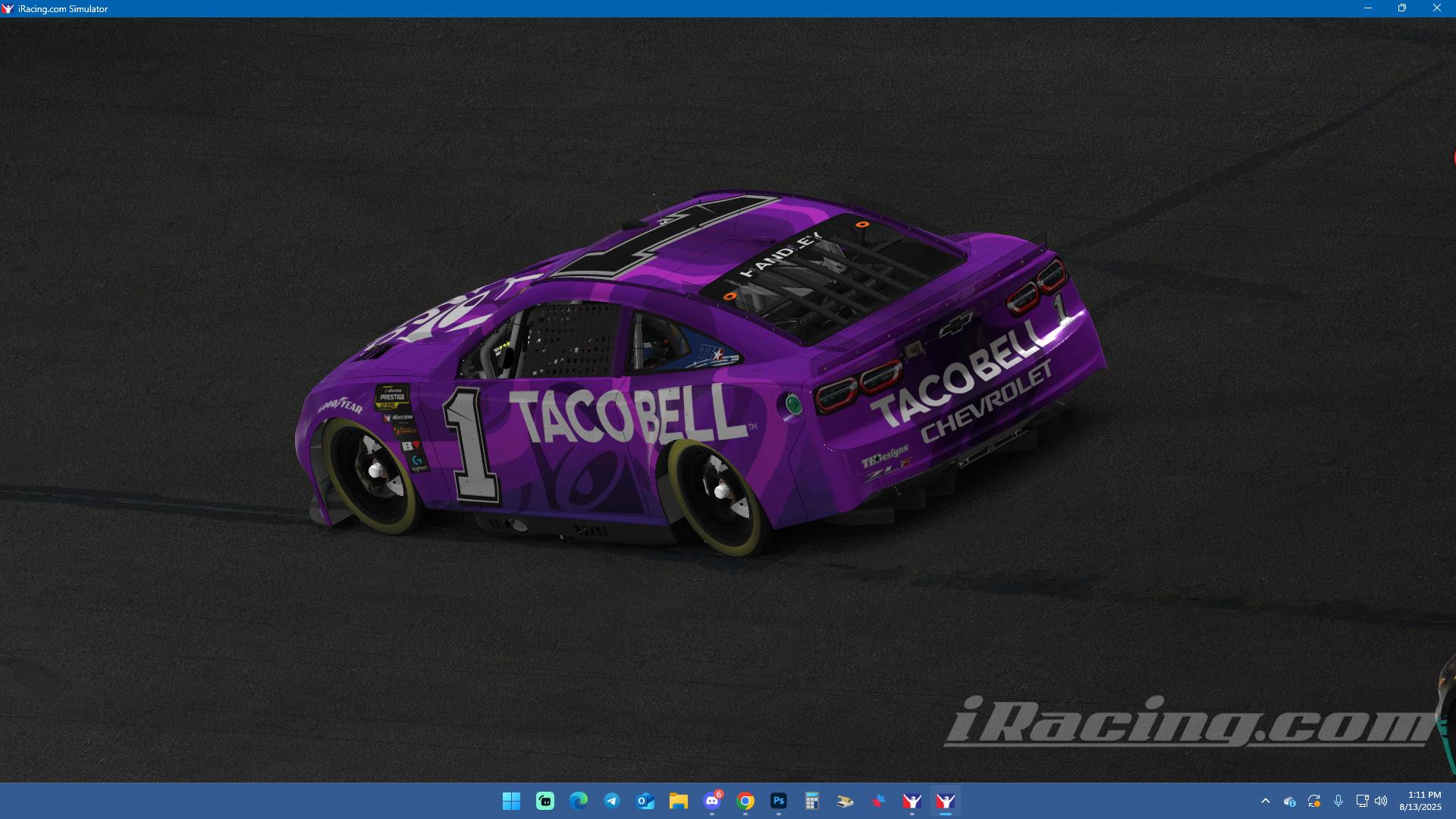 Preview of #1 - Wyatt Youngblood - Taco Bell - 2025 Prestige Truck Series by Teejay Handley