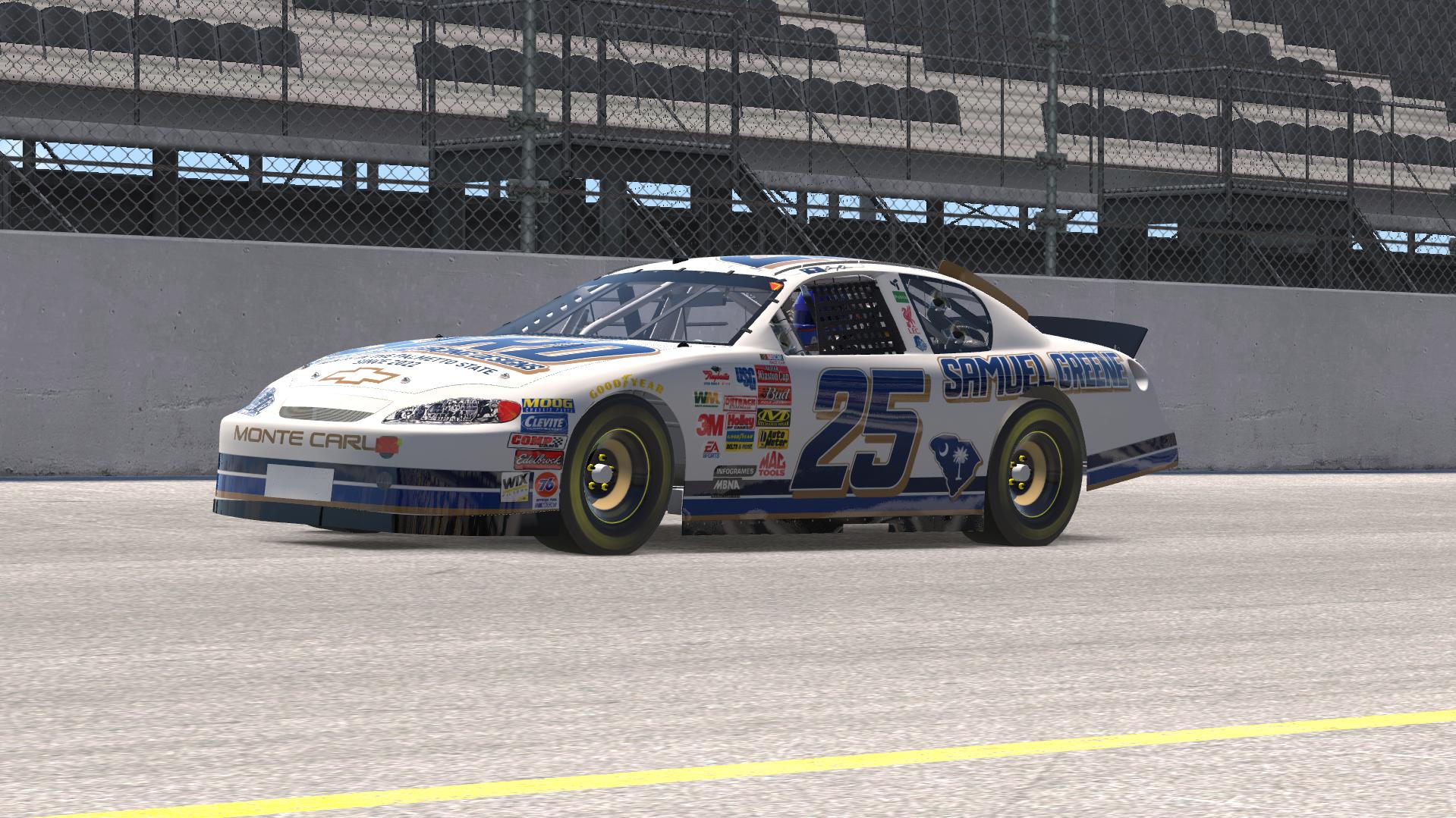 Preview of SGRD Palmetto State Superspeedway Chevy Monte Carlo (Custom 25) by Samuel Greene