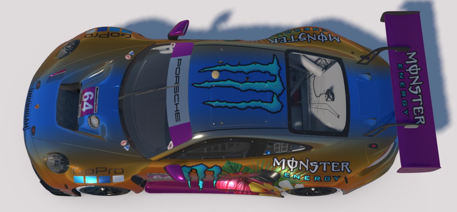 Preview of Sunset Monster Porsche by Elijah B.