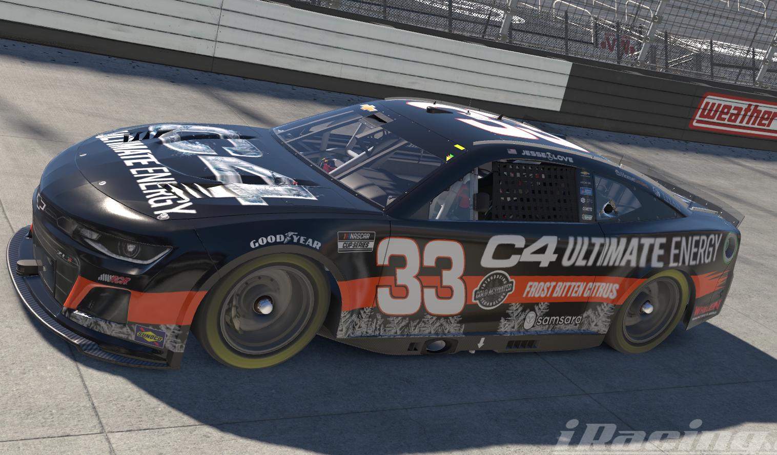 Preview of Jesse Love 2025 C4 Energy Orange (Bristol) by Mario P.