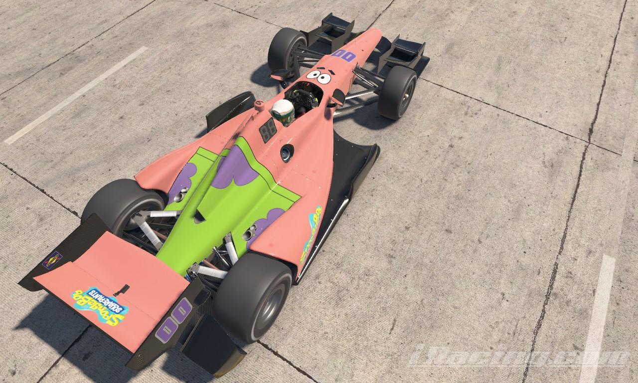 Preview of Patrick Star (Spongebob Squarepants) Indycar by Stuart B.