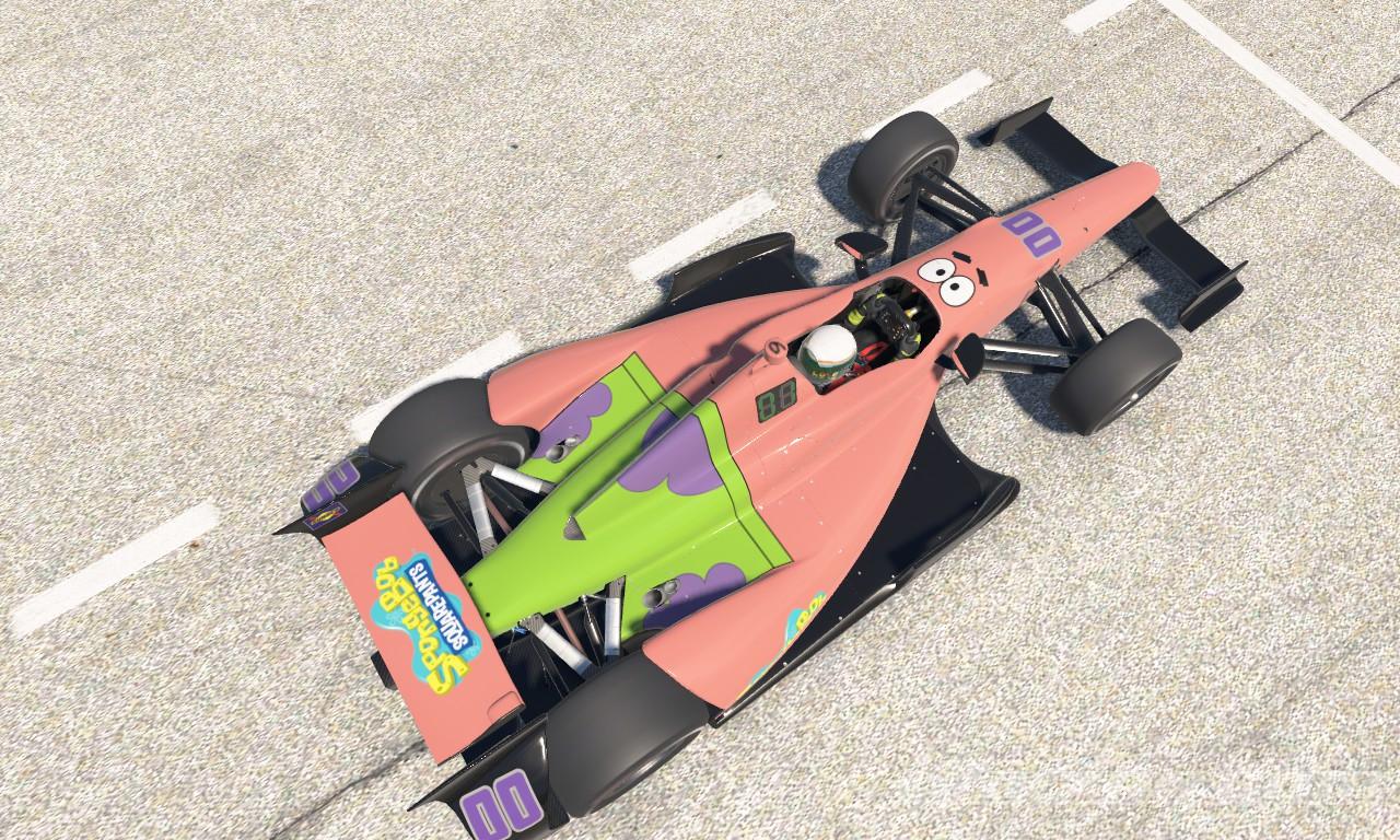Preview of Patrick Star (Spongebob Squarepants) Indycar by Stuart B.