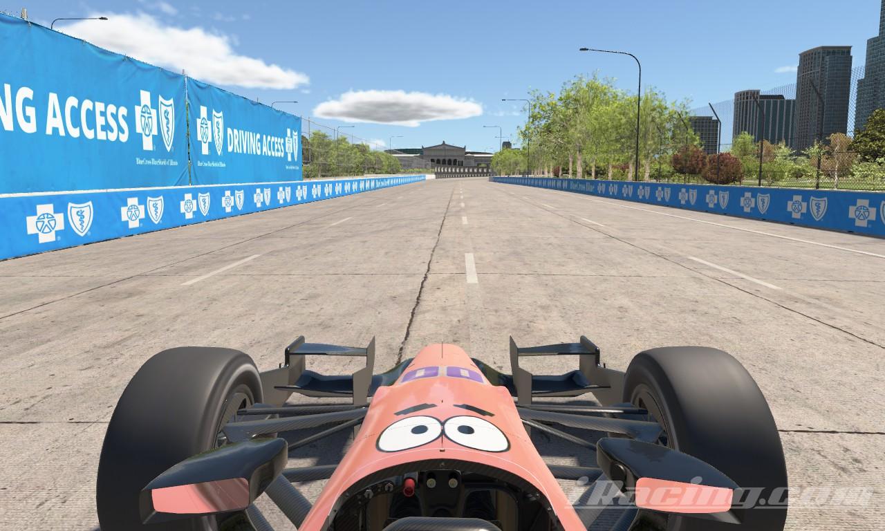 Preview of Patrick Star (Spongebob Squarepants) Indycar by Stuart B.