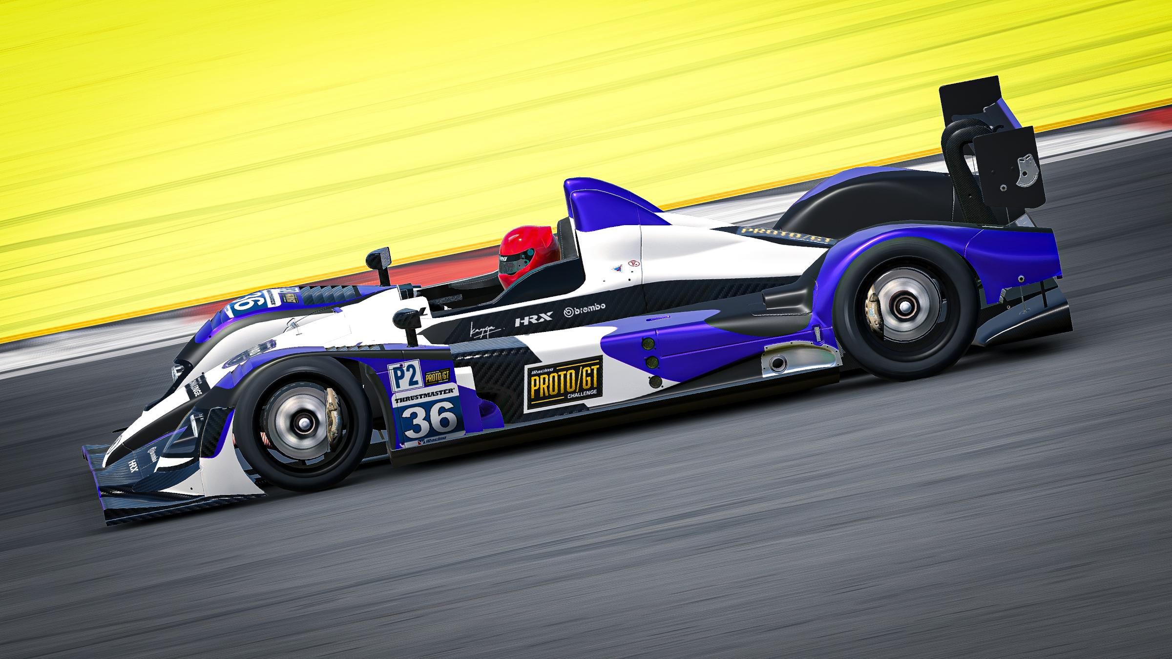 Preview of HPD Portimao 1000km Proto GT Series Livery Alt - Purple by Mark D Reed