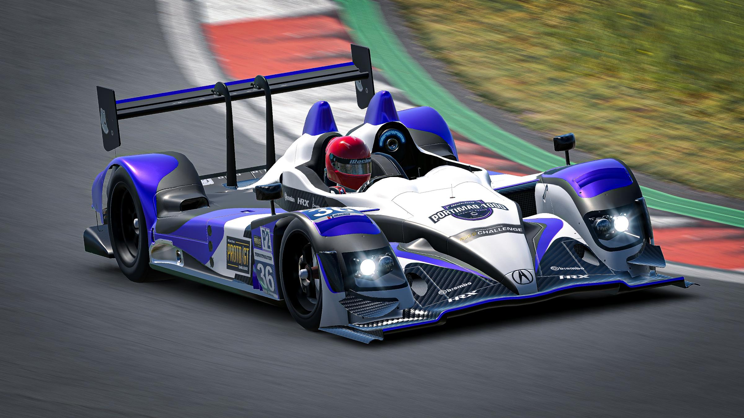 Preview of HPD Portimao 1000km Proto GT Series Livery Alt - Purple by Mark D Reed