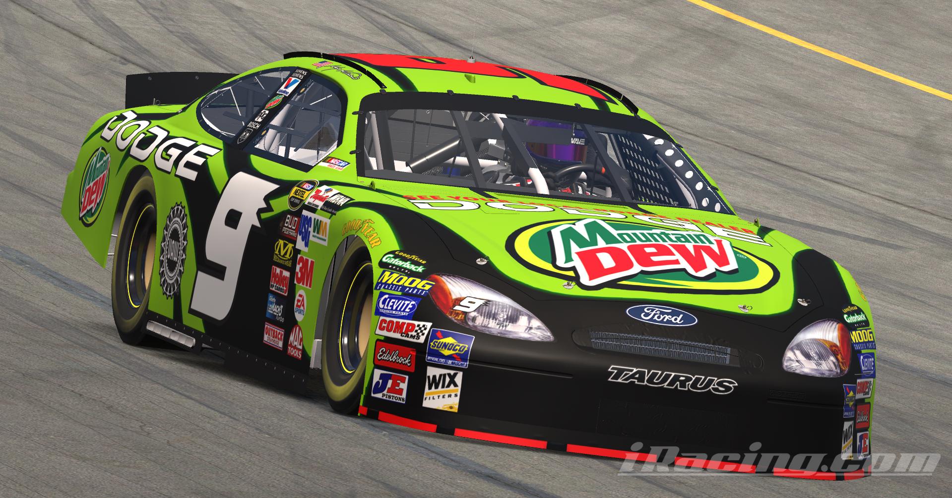 Preview of Kasey Kahne #9 Mountain Dew 2004 (Michigan) by Jonathan L.