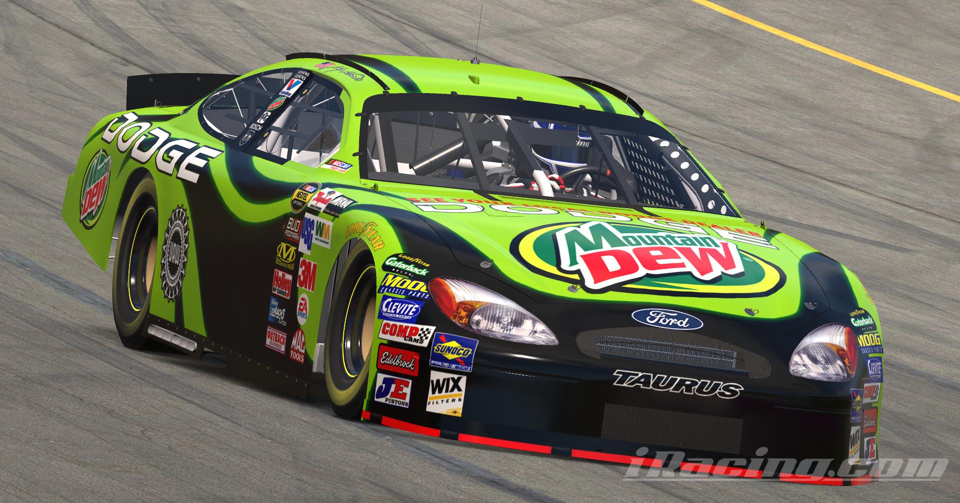 Preview of Kasey Kahne (No Number) Mountain Dew 2004 (Michigan) by Jonathan L.