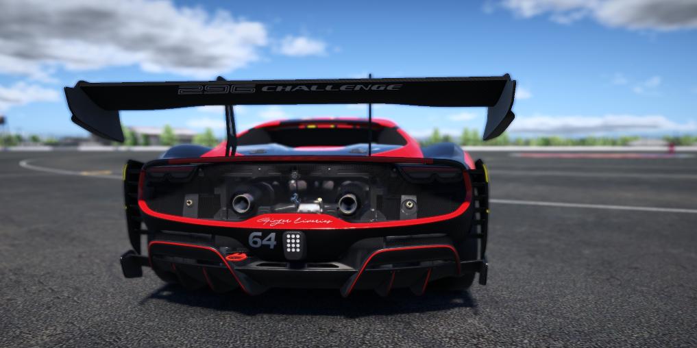 Preview of Ginger Liveries Ferrari 296 Challenge by Rick W.