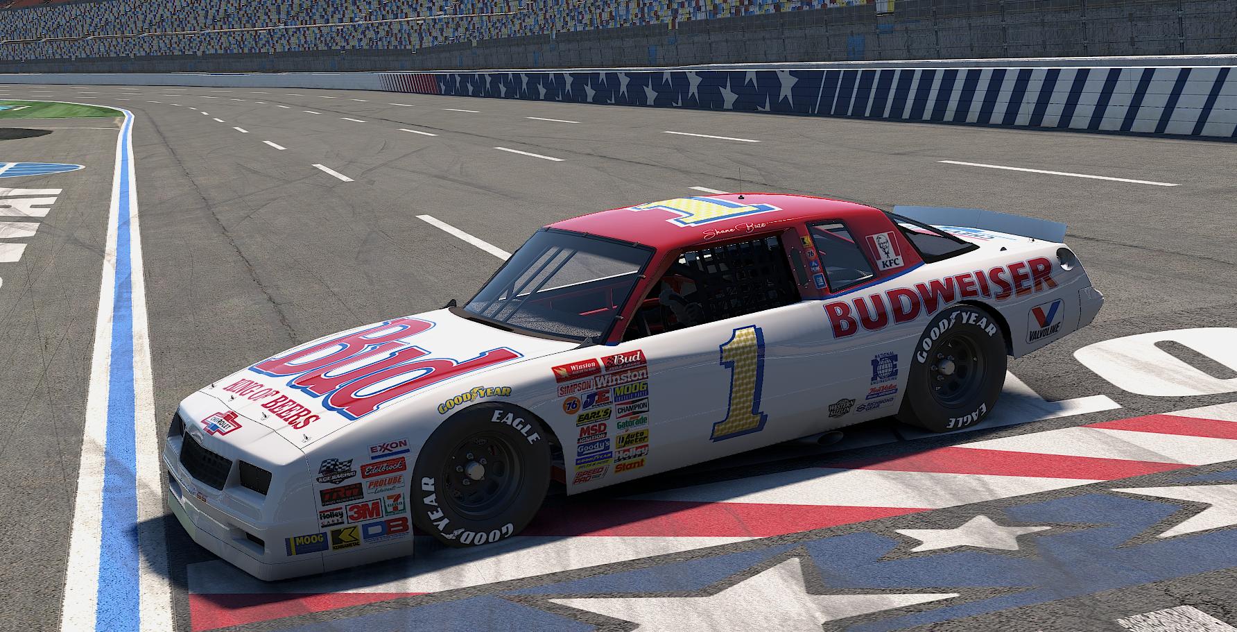 Preview of Budweiser #1 87 Monte Carlo by Shane Buie