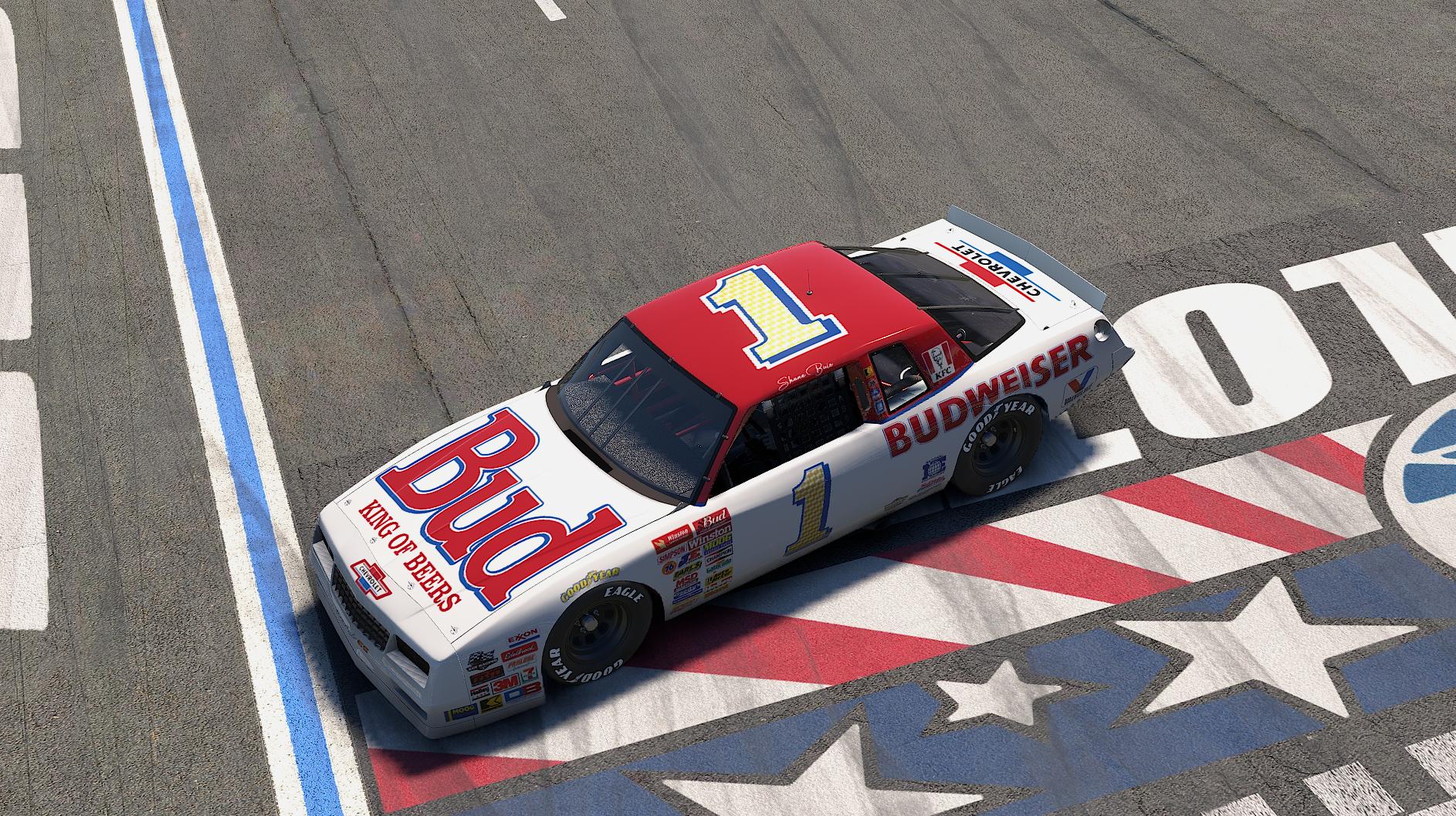 Preview of Budweiser #1 87 Monte Carlo by Shane Buie