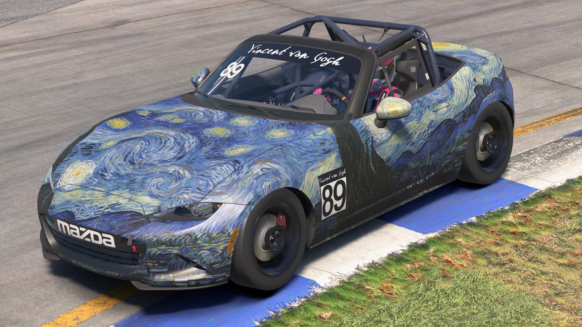 Preview of The Starry Night Mazda MX-5 Cup by Jasper De Jong