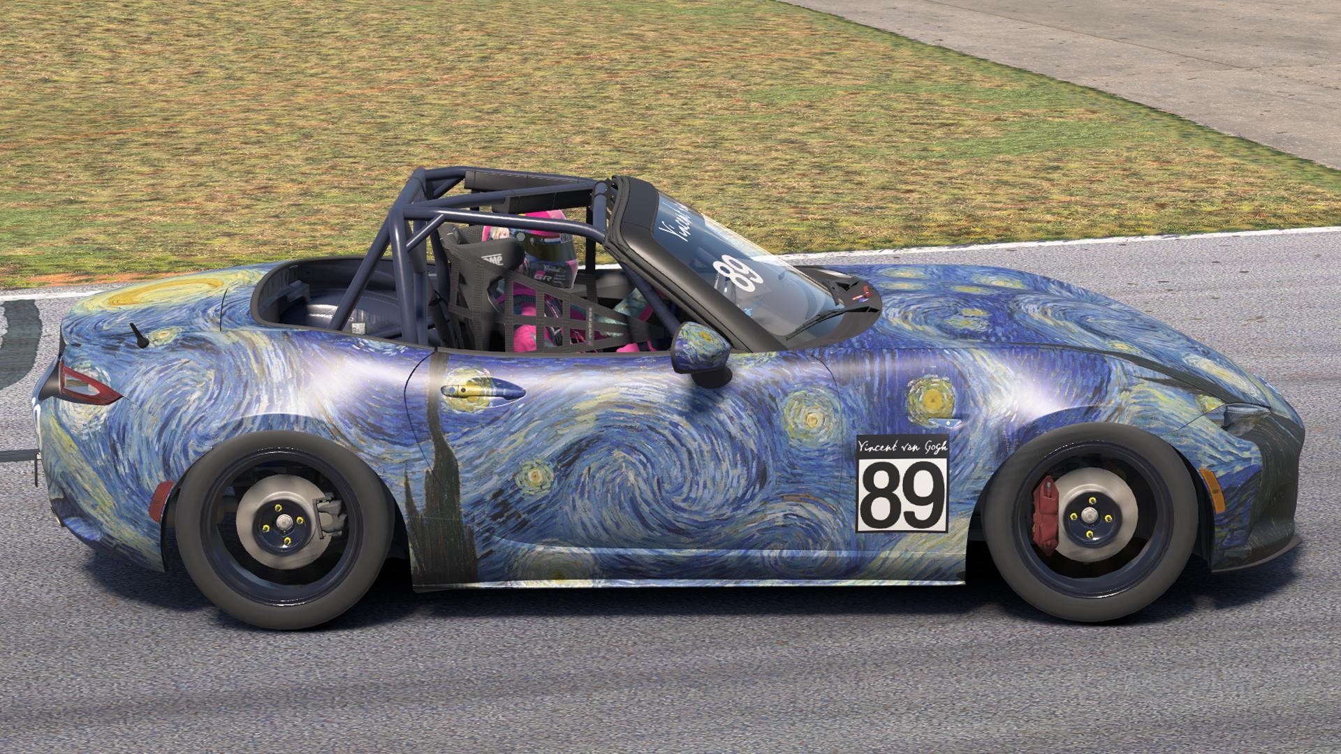 Preview of The Starry Night Mazda MX-5 Cup by Jasper De Jong