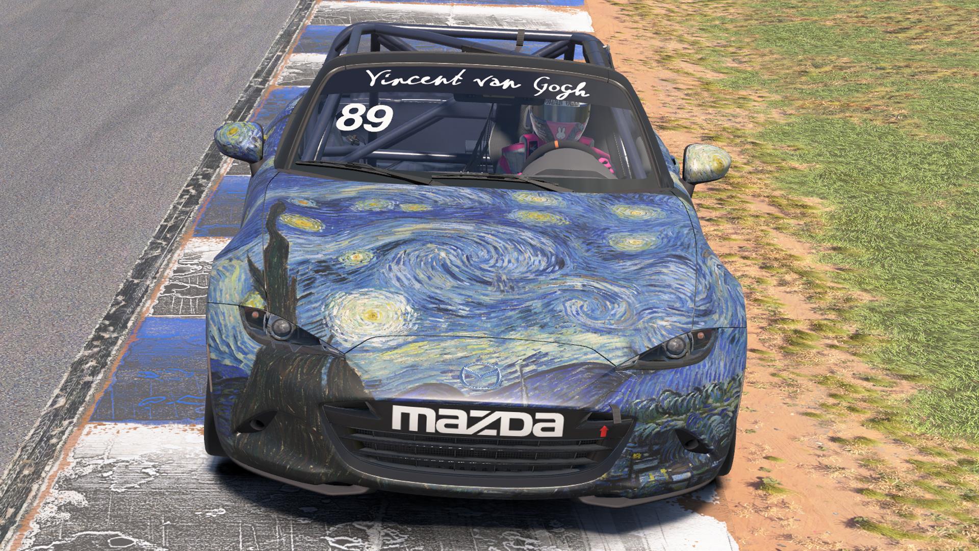 Preview of The Starry Night Mazda MX-5 Cup by Jasper De Jong
