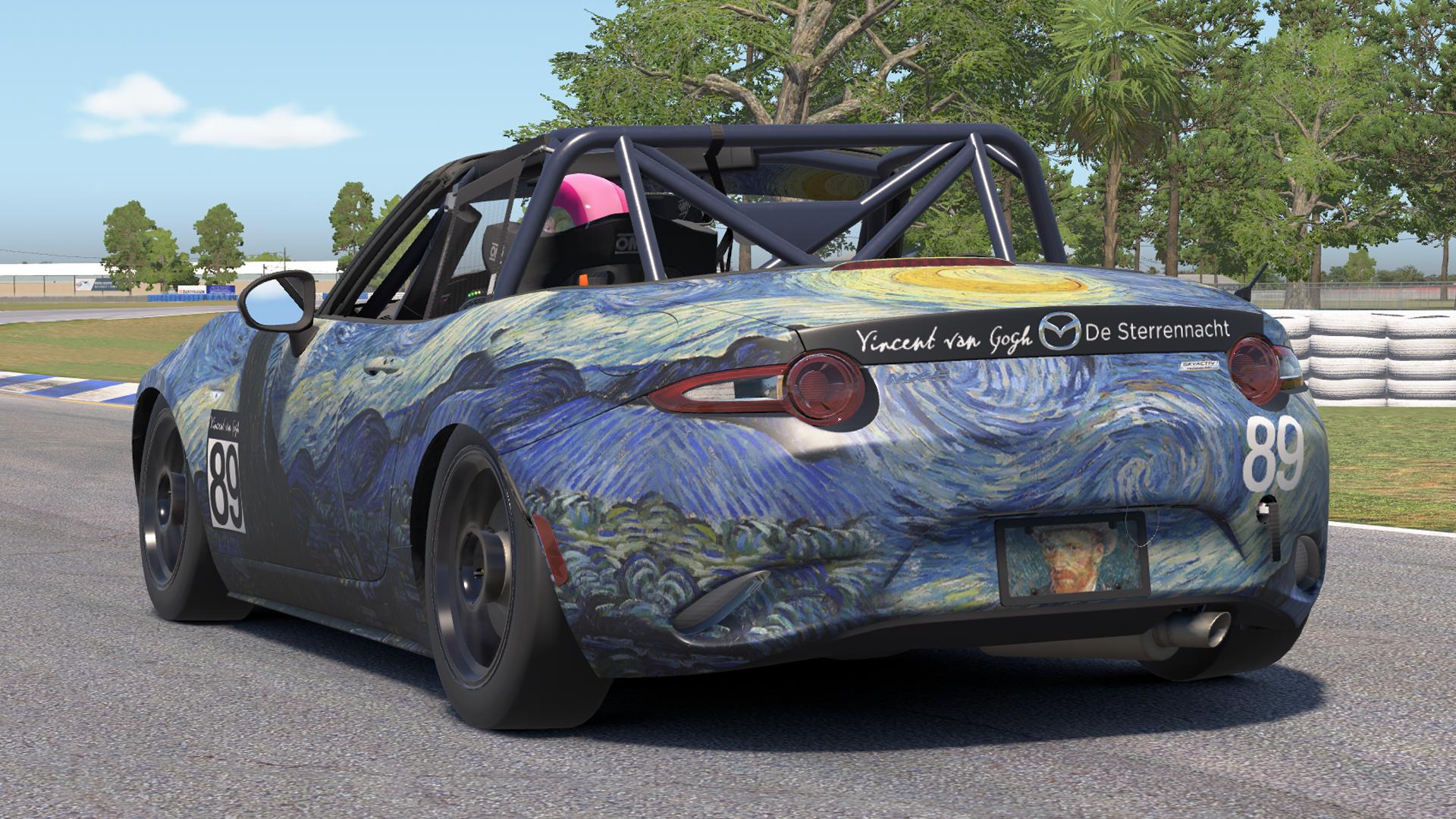 Preview of The Starry Night Mazda MX-5 Cup by Jasper De Jong