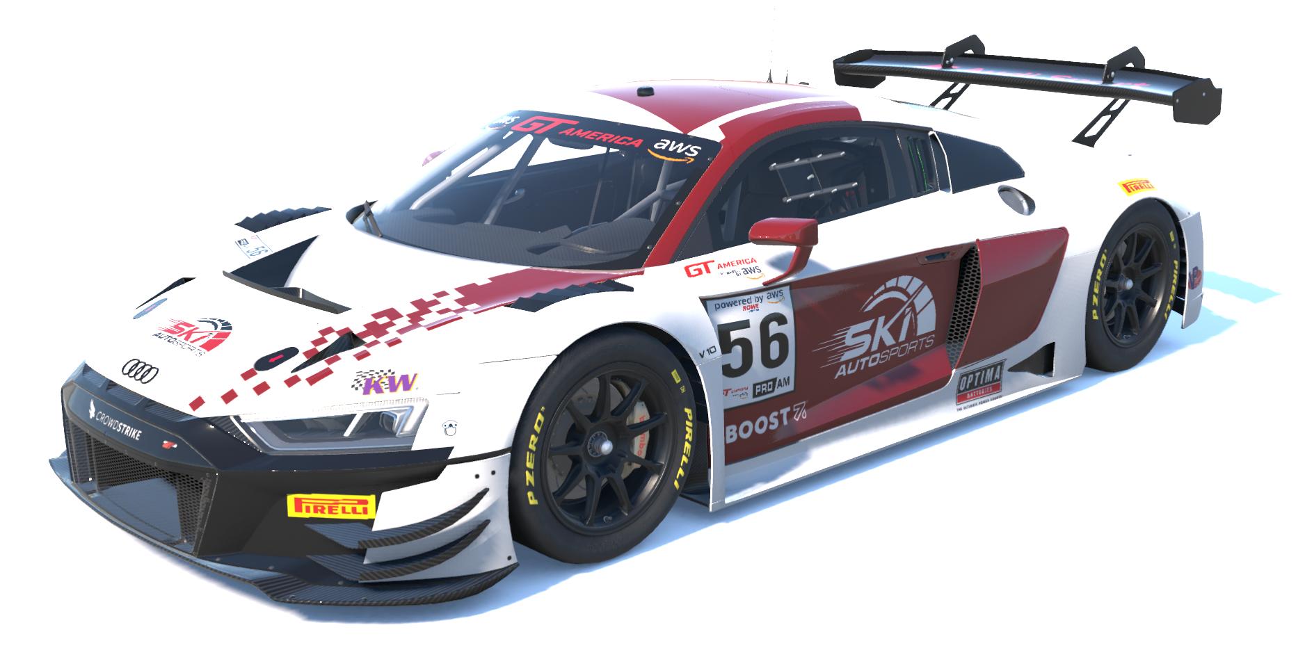 Preview of #56 Ski Autosport GT America 2025 by Tyler James Lynch