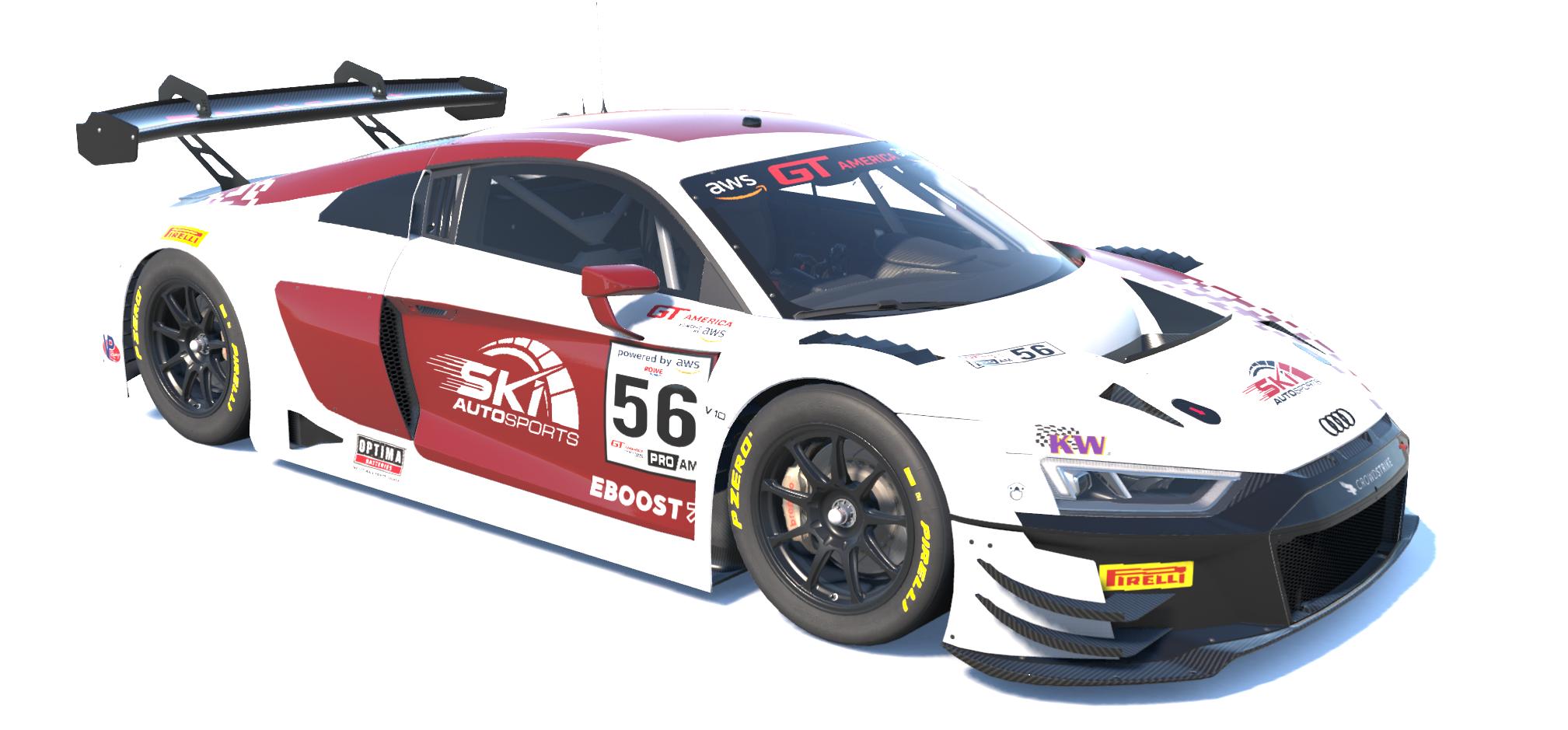 Preview of #56 Ski Autosport GT America 2025 by Tyler James Lynch