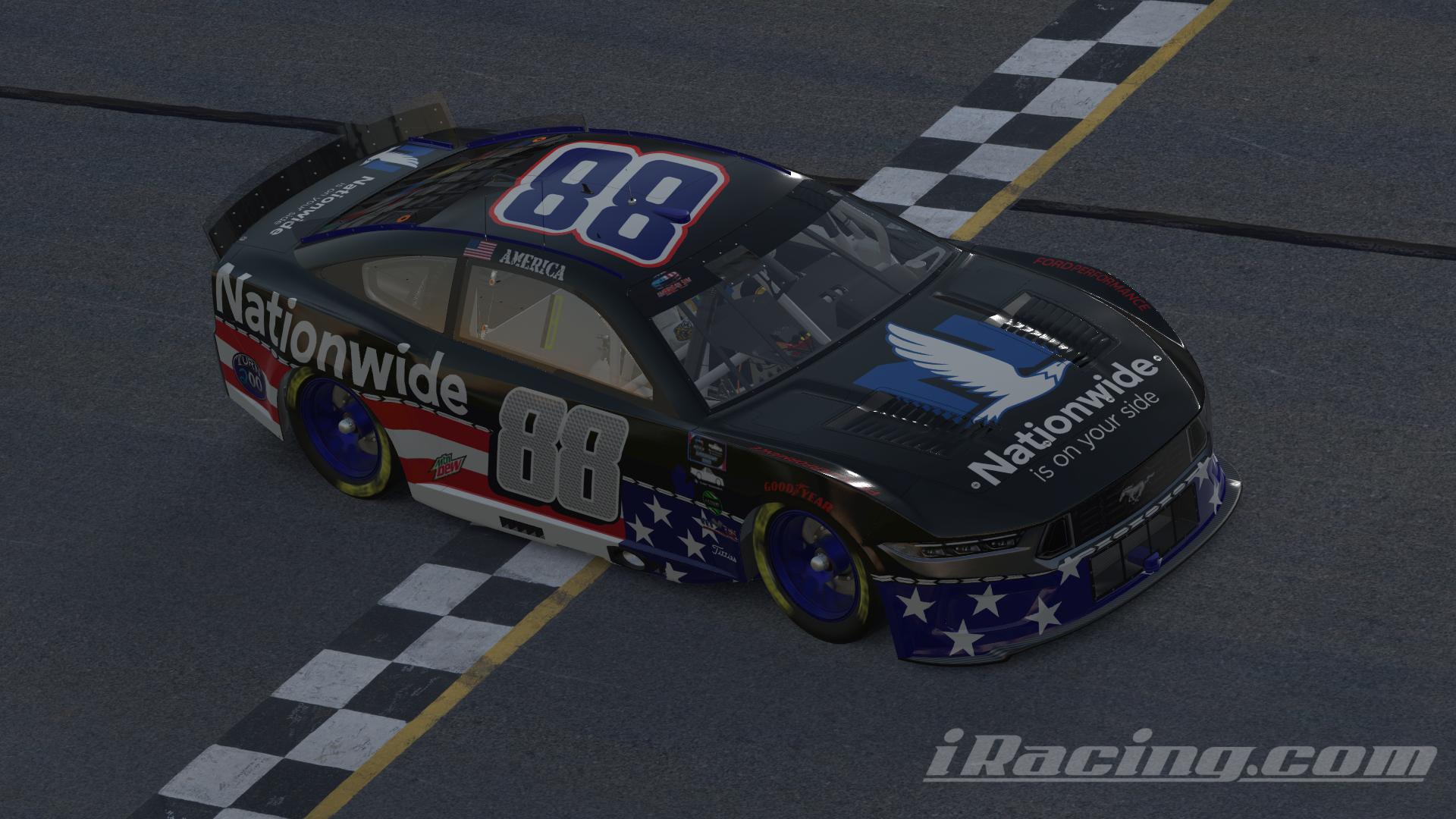 Preview of Nationwide Black Dale Jr 88 by Brad Saxton