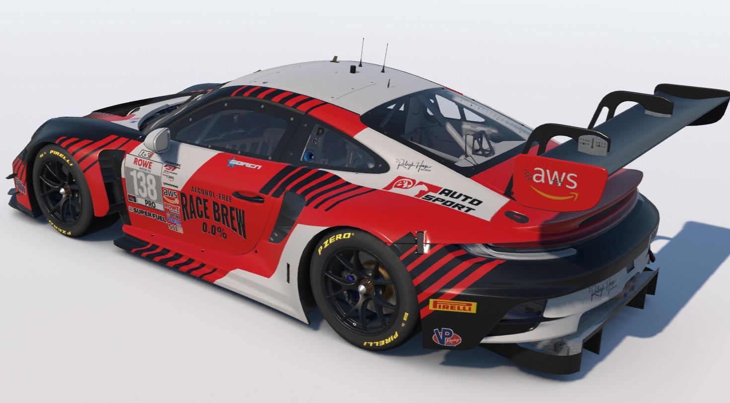 Preview of #18 RS1 Porsche 911 GT3 R (992) 2025 GT World Challenge America by Zack W Gould