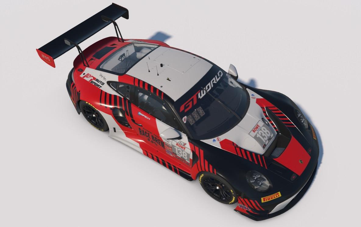Preview of #18 RS1 Porsche 911 GT3 R (992) 2025 GT World Challenge America by Zack W Gould