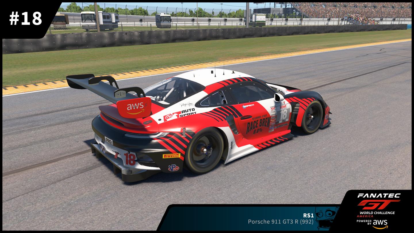 Preview of #18 RS1 Porsche 911 GT3 R (992) 2025 GT World Challenge America by Zack W Gould