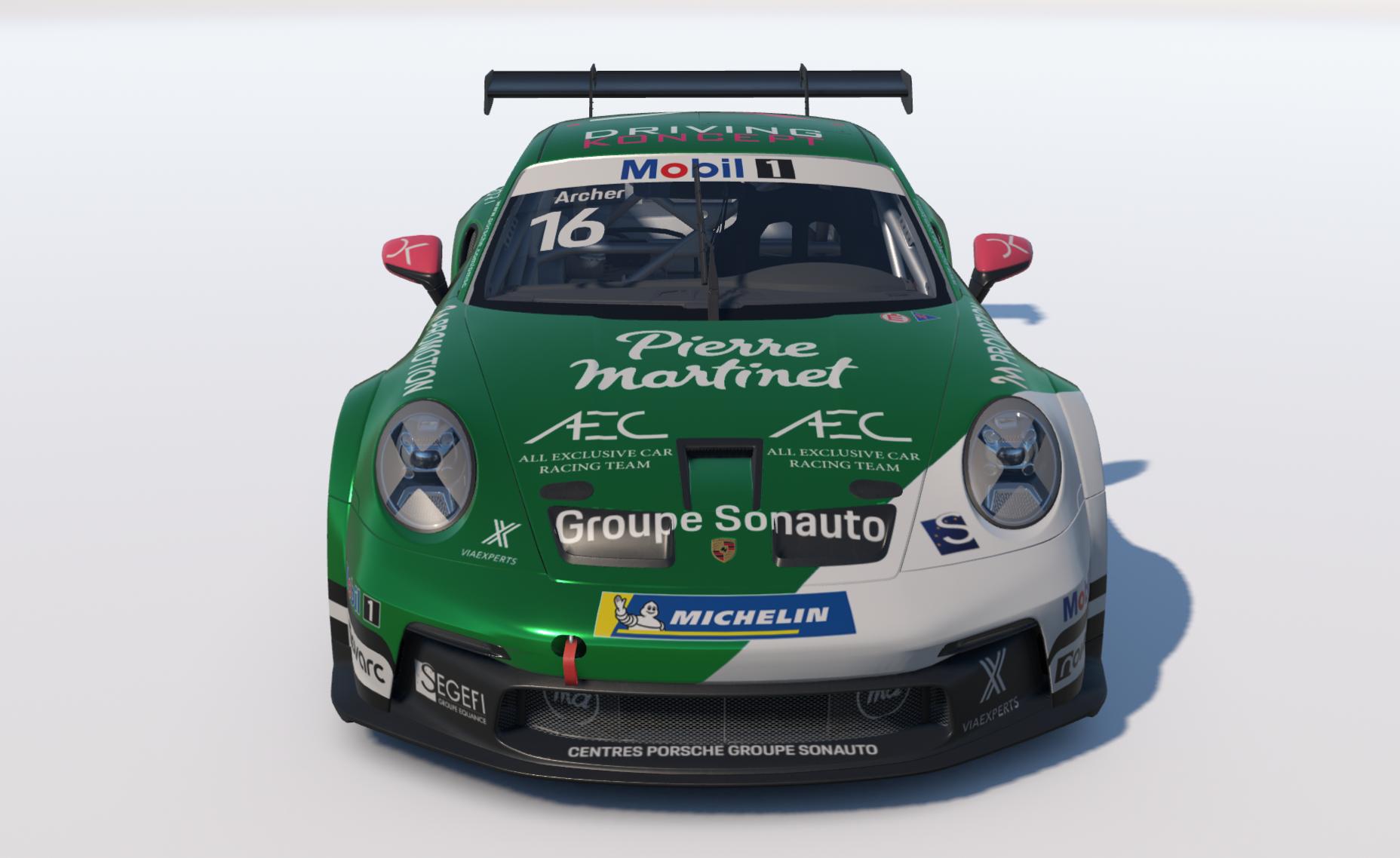 Mathys Jaubert Car 16 Martinet By Almeras 2025 Porsche Mobil1 