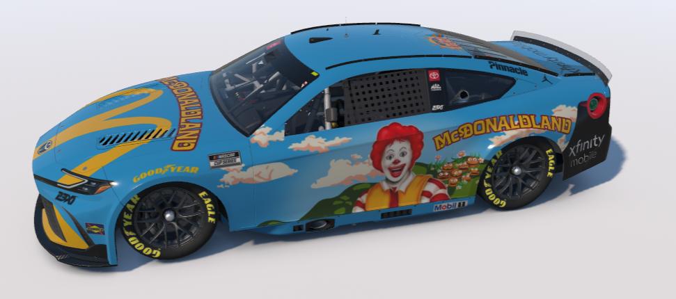 Preview of 2025 Tyler Reddick McDonaldland by William M.