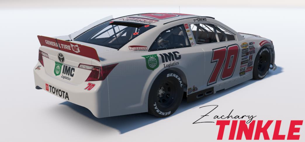 Preview of 2025 Brent Crews #70 Nitro Kart / IMC logistics by Zachary Tinkle