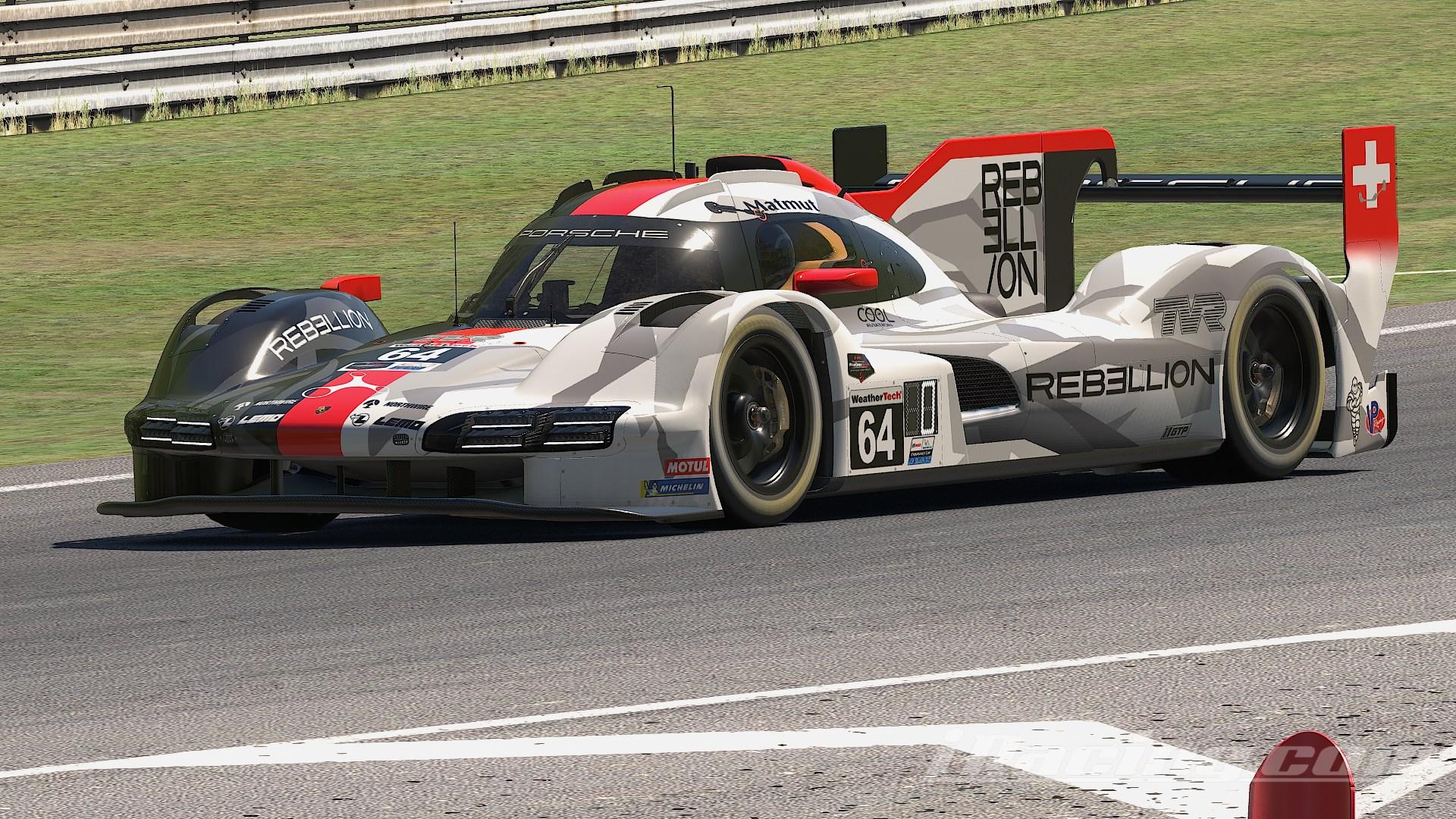 Preview of Rebellion Porsche 963 GTP by Brandon Johnson8