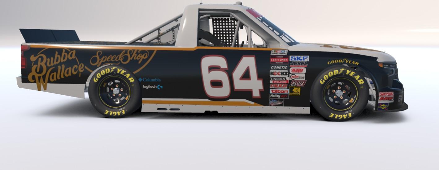 Preview of Bubba Wallace Speed Shop Chevy (Printed) by Morris Munger