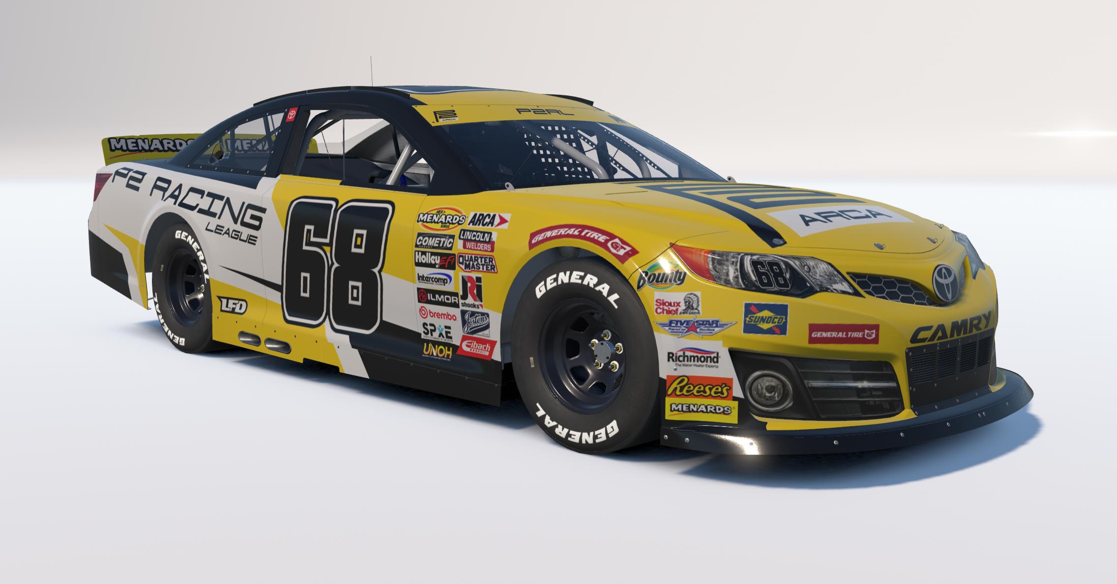 Preview of P2RL ARCA Toyota Camry by Larry Riordan-Fulcher