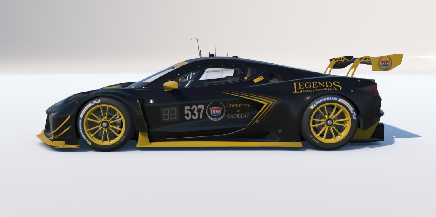 Preview of Legends Luxury Sponsored Corvette GT3 by Randy Lloyd