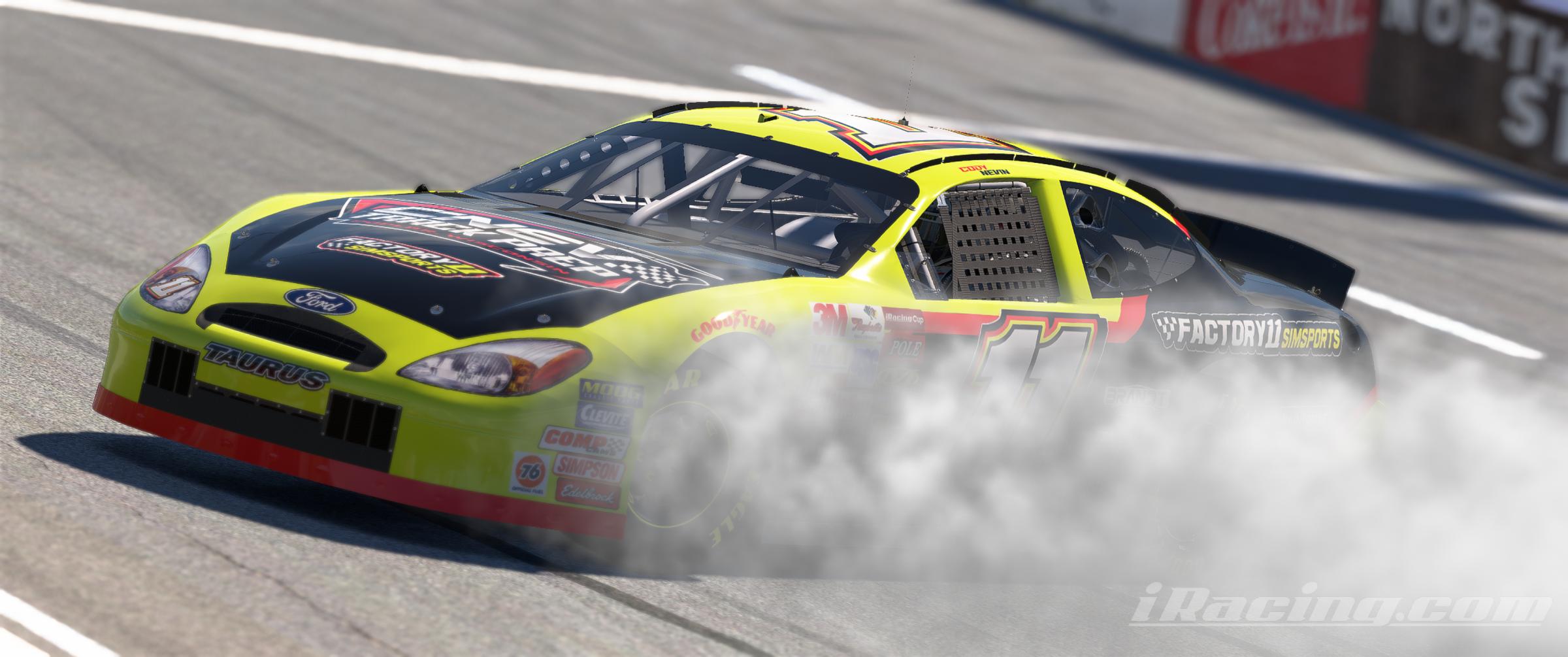Preview of Cody Nevin #11 Factory 11 CNEV Track Prep Gen 4 Ford Taurus by Jon Gutekunst