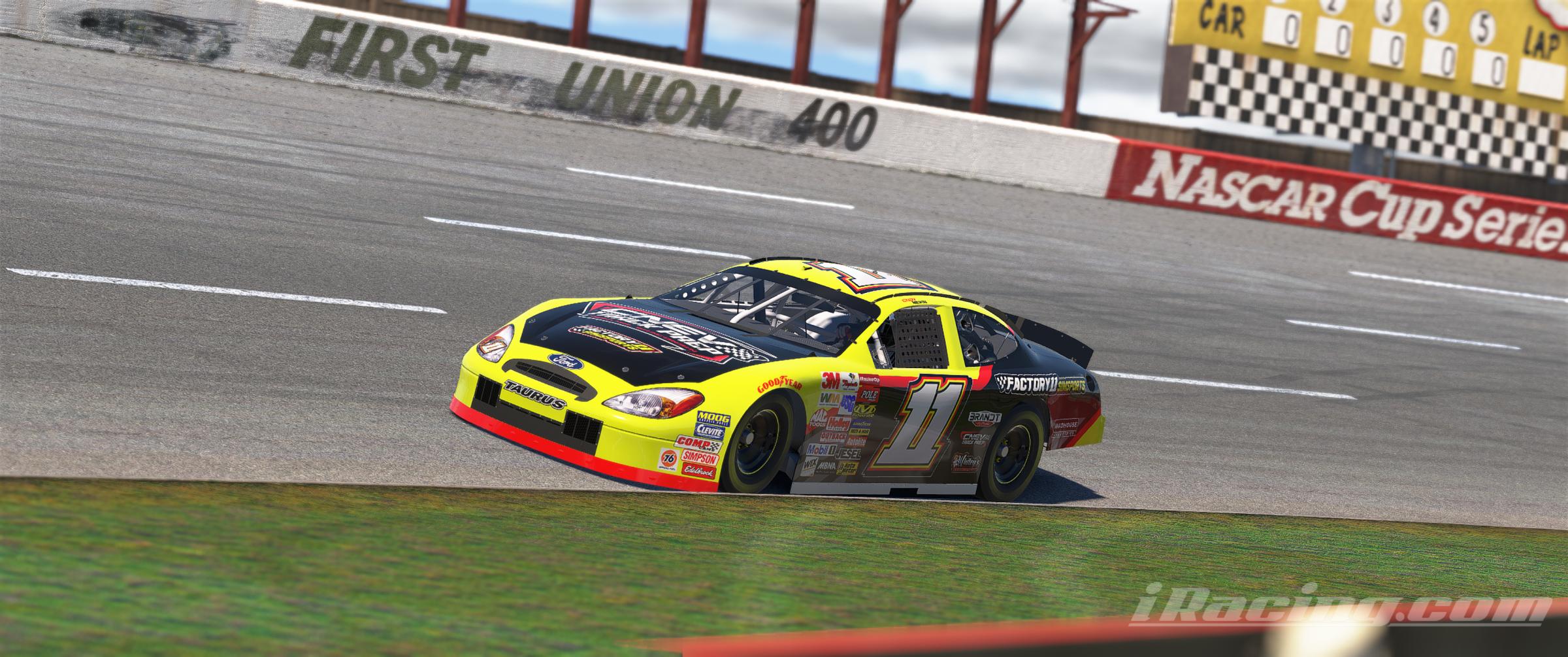 Preview of Cody Nevin #11 Factory 11 CNEV Track Prep Gen 4 Ford Taurus by Jon Gutekunst