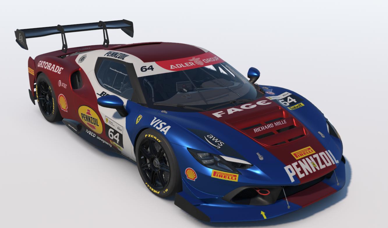 Preview of Shell Pennzoil Ferrari 296 Challenge by Ronald Lawson2