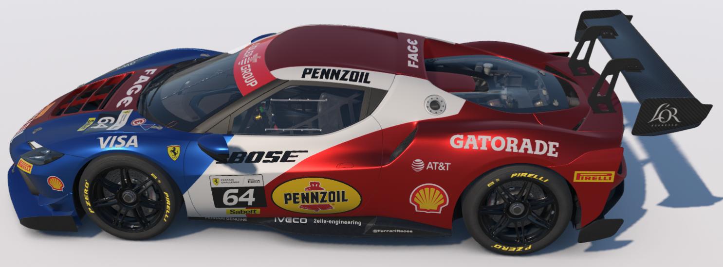 Preview of Shell Pennzoil Ferrari 296 Challenge by Ronald Lawson2