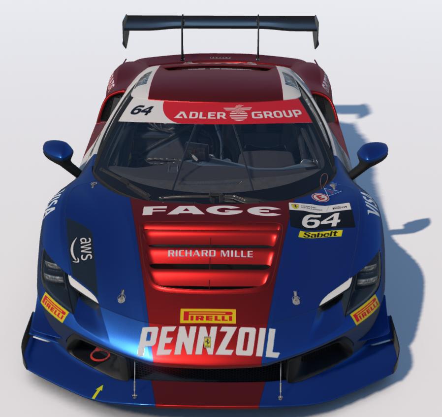 Preview of Shell Pennzoil Ferrari 296 Challenge by Ronald Lawson2