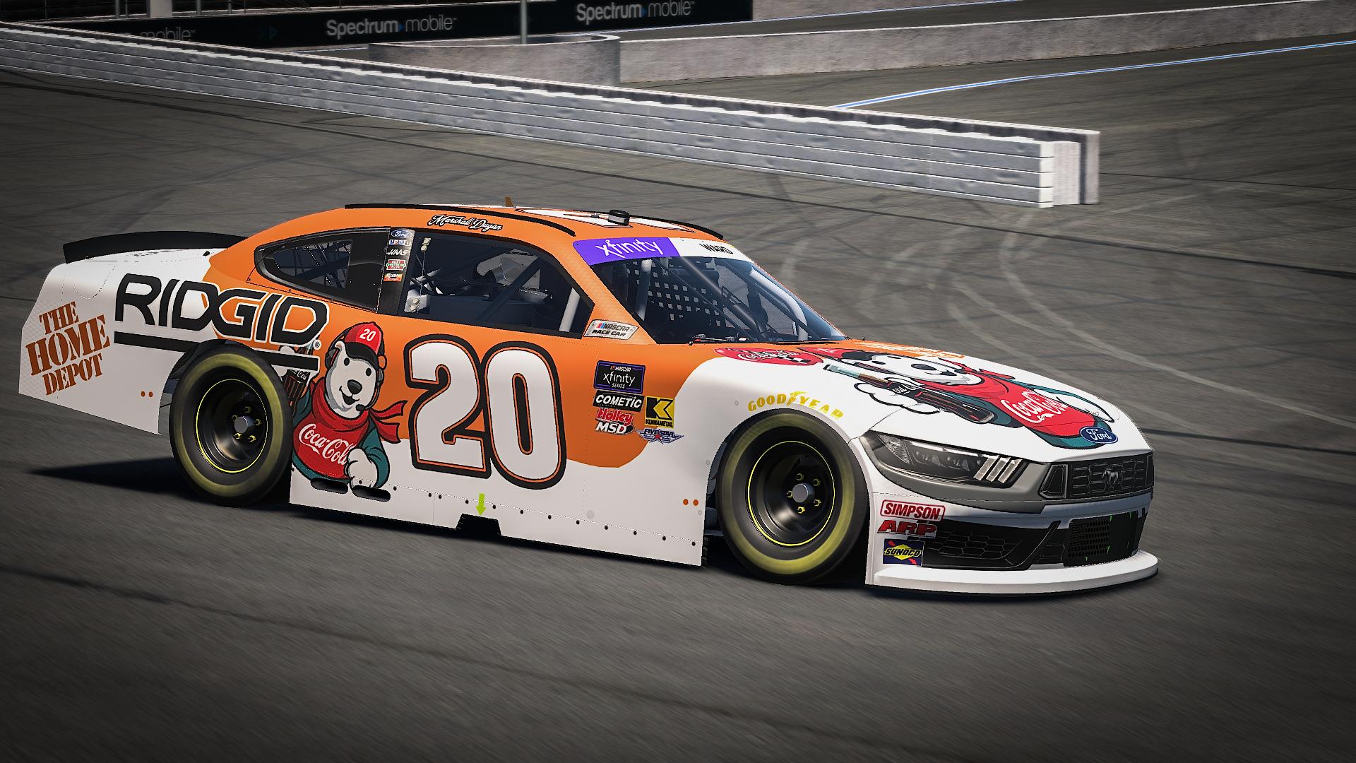 Preview of Marshall Dugan Home Depot/Coke Mustang by zachary W.