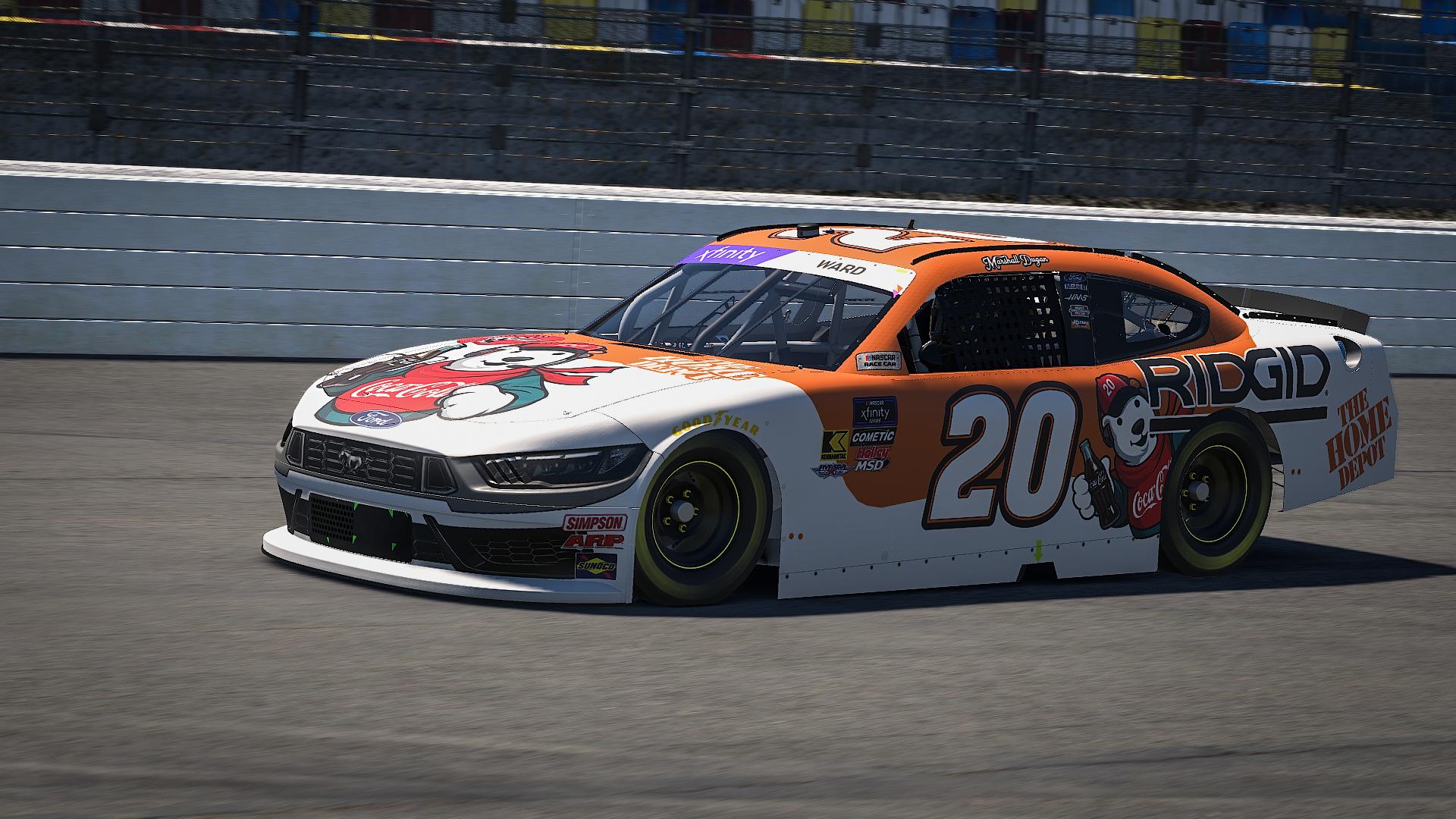 Preview of Marshall Dugan Home Depot/Coke Mustang by zachary W.