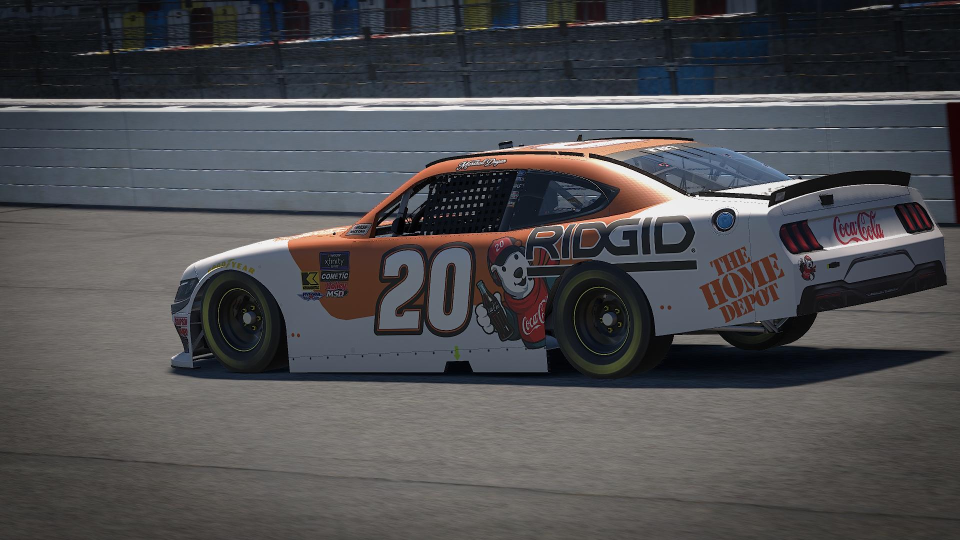 Preview of Marshall Dugan Home Depot/Coke Mustang by zachary W.