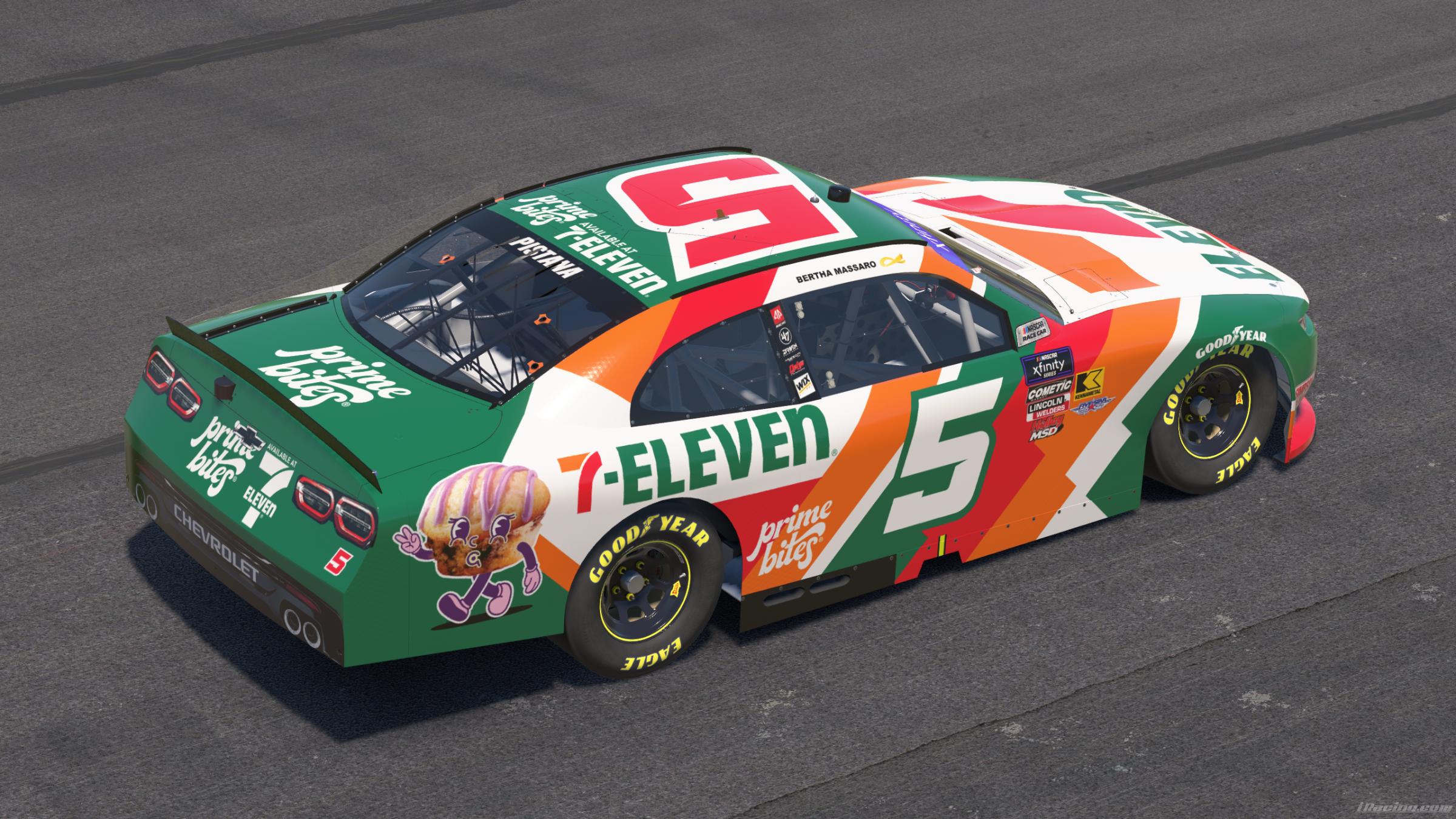 Preview of 2025 Caesar Bacarella #5 7-Eleven Prime Bites by Ryan Pistana